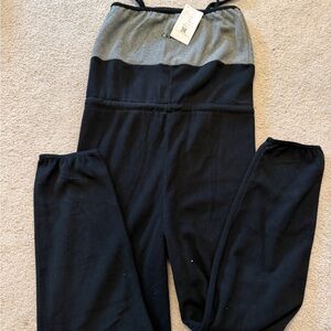 Sansha NWT black and grey ballet warm up